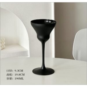 NICK & NORA GLASS BLACK