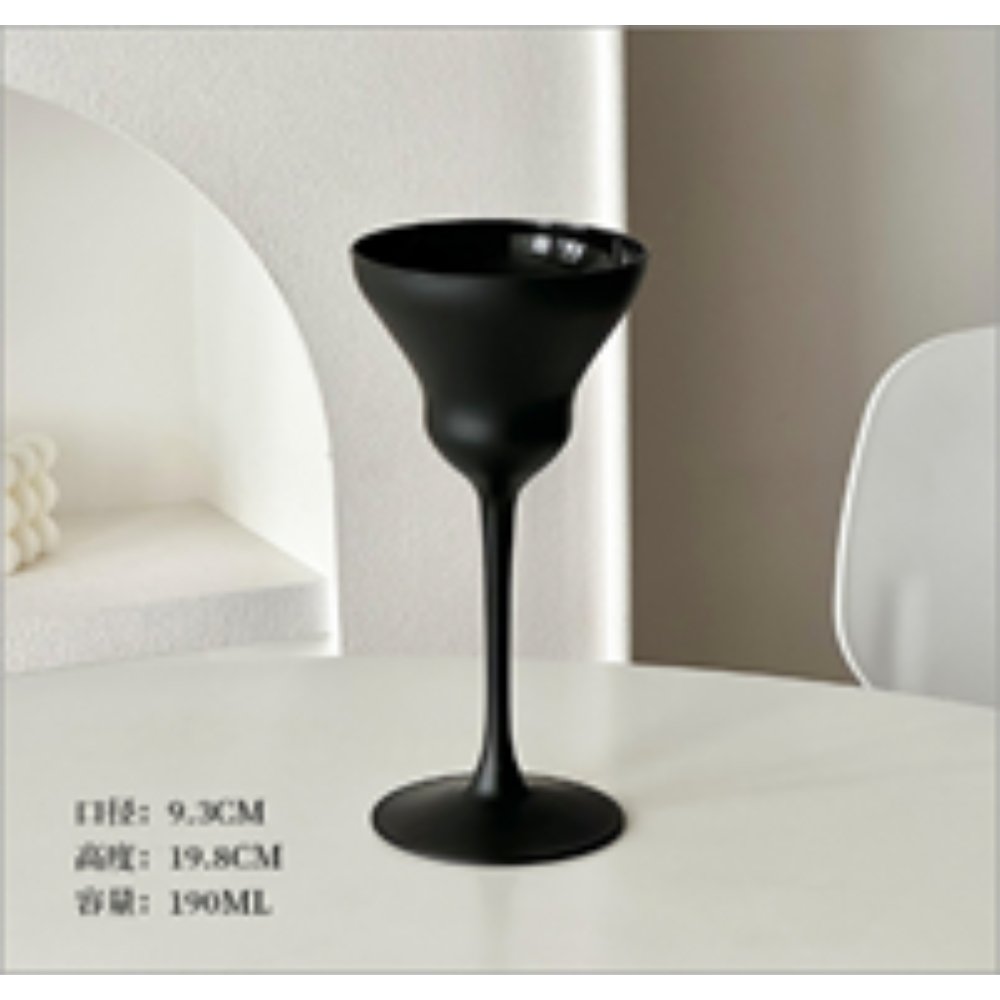 NICK & NORA GLASS BLACK