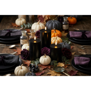 FLAMELESS CANDLES BLACK