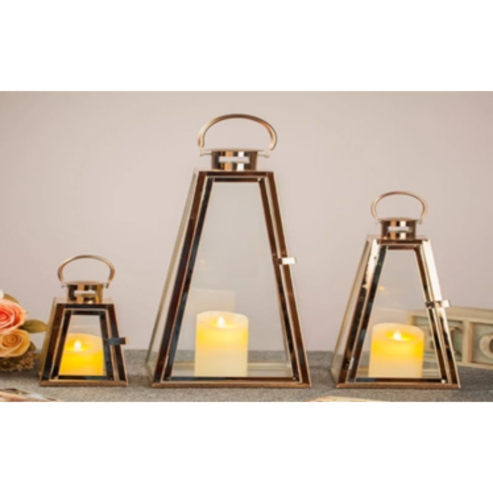 PYRAMID GOLD LANTERN