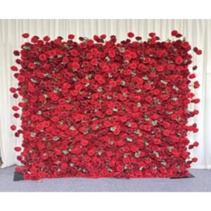 ROSE FLOWER WALL RED
