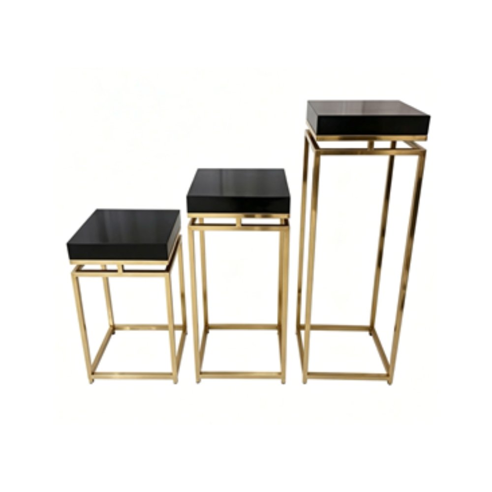 GEOMETRIC RECTANGULAR PEDESTAL