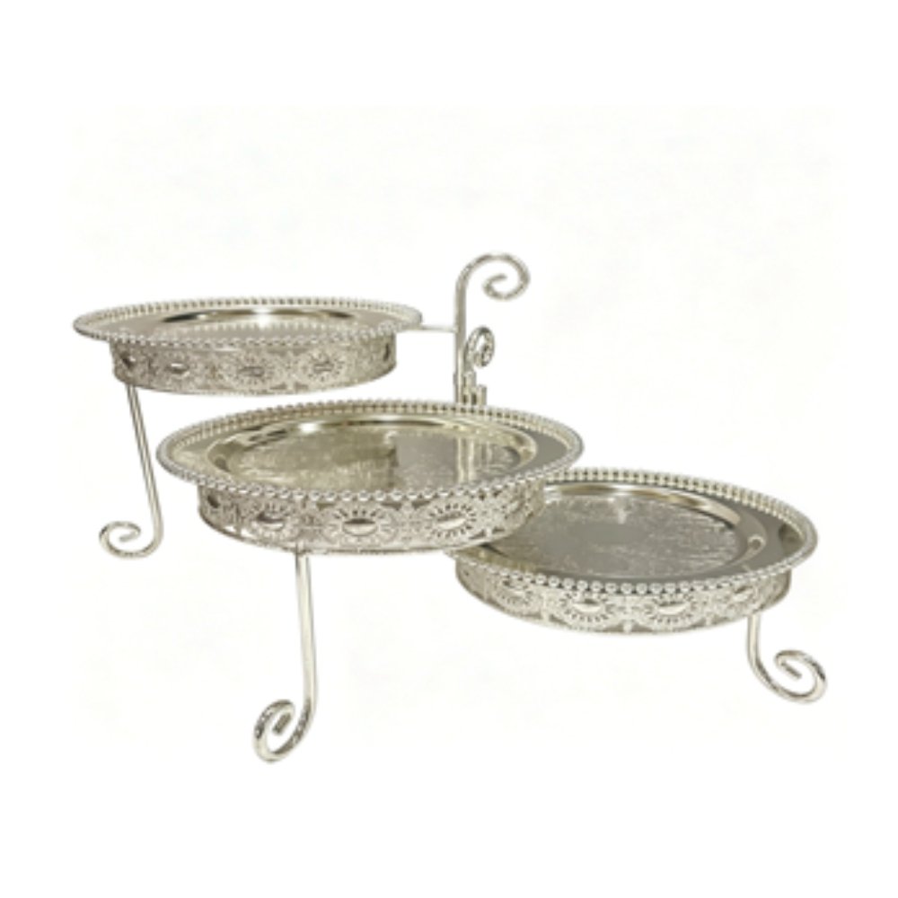 3 TIER SWIVEL CUPCASKE STAND