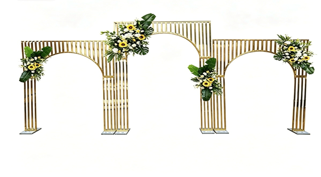 TRIPLE ARCH BACKDROP